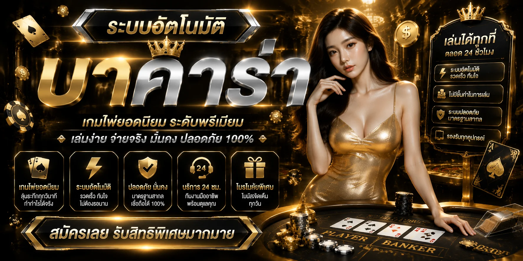 คาสิโนออนไลน์ WINWAN889 บาคาร่าสด รูเล็ต ไฮโล ดีลเลอร์ตัวจริง